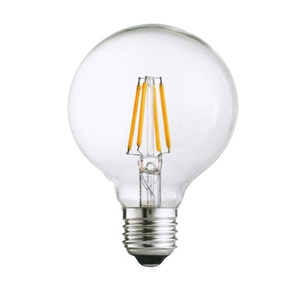 LED Filament E27 - 6 Watt - Dimbaar - 600 lumen - G125 LED Filament E27 - 6 Watt - Dimbaar - 600 lumen - G125